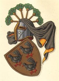 Moltke, Coat of arms - Vbenskjold.