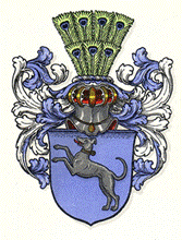 Blome, Coat of arms - Vbenskjold.